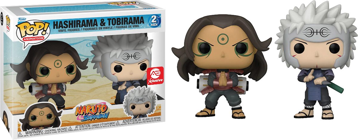 Funko POP! Animation: Naruto Shippuden - Hashirama & Tobirama (AE Exclusive) [2-Pack]