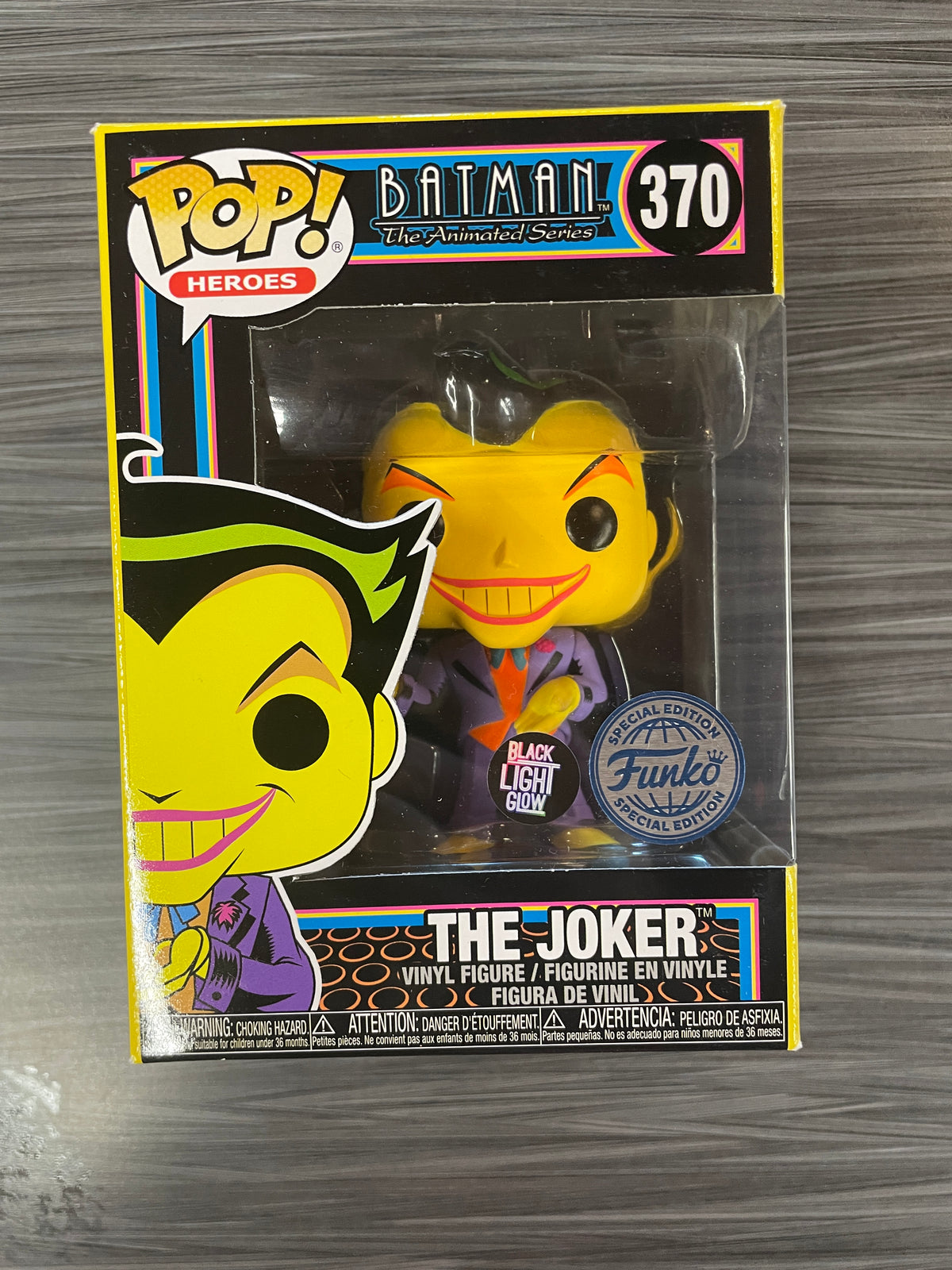 Funko POP! Heroes Batman The Joker [Black Light] (Special Edition