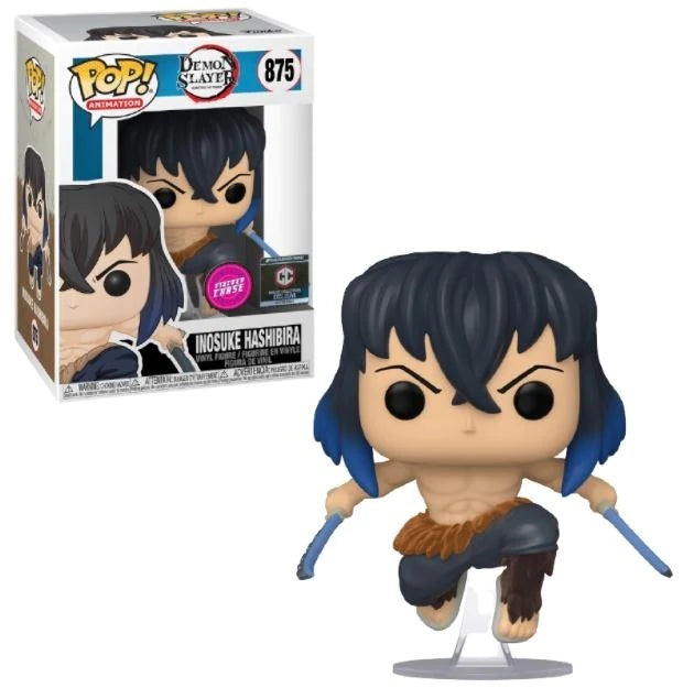 Funko POP! Animation: Demon Slayer - Inosuke Hashibira (Flocked)(Chalice)(CHASE) #875