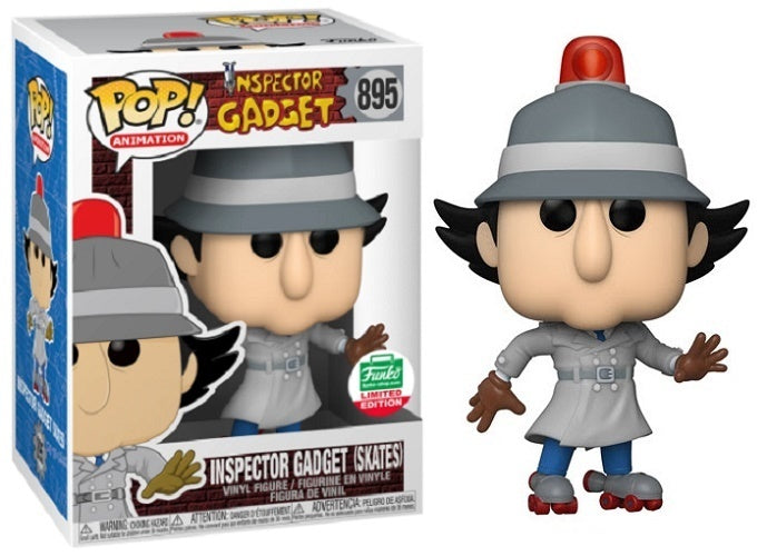 Funko POP! Animation: Inspector Gadget - Inspector Gadget (Skates)(Funko)(Damaged Box) #895