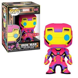 Funko POP! Marvel: Iron Man [Black Light](Target) #649