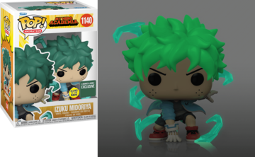 Funko POP! Animation: My Hero Academia - Izuku Midoriya (GiTD)(Barnes & Noble) #1140