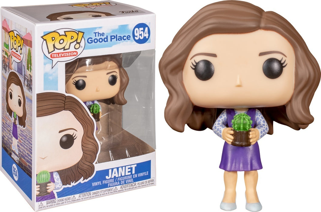 Funko POP! Television: The Good Place - Janet (Damaged Box) #954
