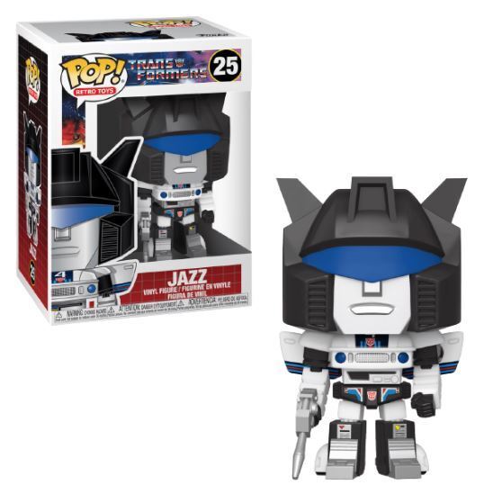 Funko POP! Retro Toys: Transformers - Jazz (Damaged Box) #25