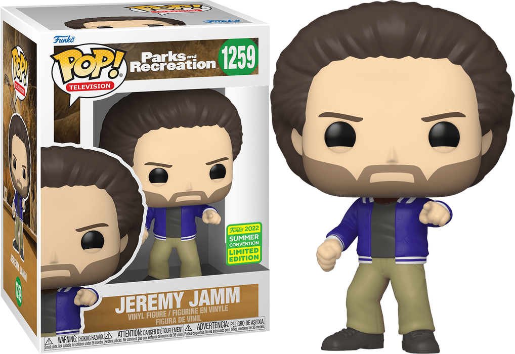 Funko POP! Television: Parks & Recreation - Jeremy Jamm (2022 Summer Convention) #1259
