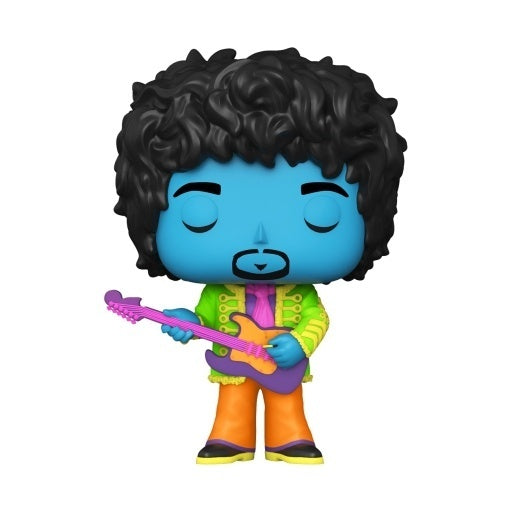 Funko POP! Rocks: Authentic Hendrix - Jimi Hendrix [Black Light] (Funko) #239