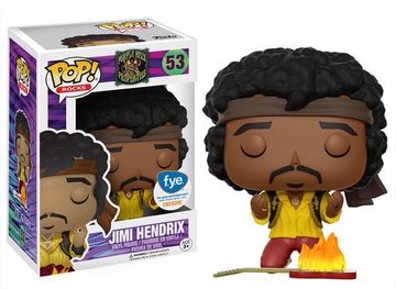 Funko POP! Rocks: Purple Haze Properties - Jimi Hendrix (FYE)(Damaged Box) #53