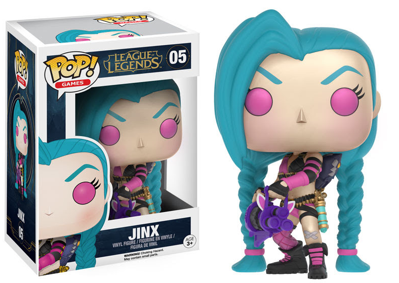 Funko POP! Games: League of Legends - Jinx (Damaged Box) #05