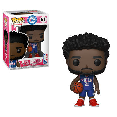 Funko POP! Basketball: Philadelphia 76ers - Joel Embiid (Damaged Box) #51