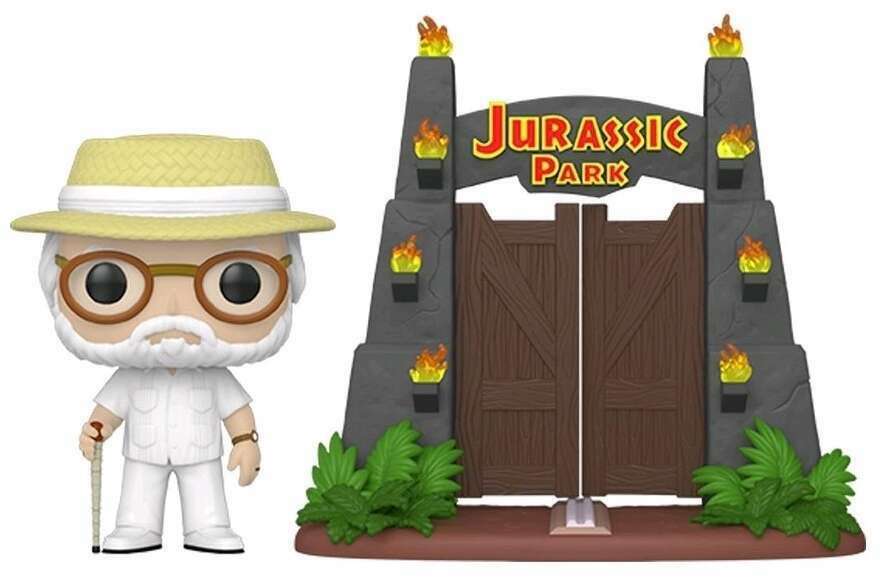 Funko POP! Town: Jurassic Park - John Hammond with Gates (Target) #30