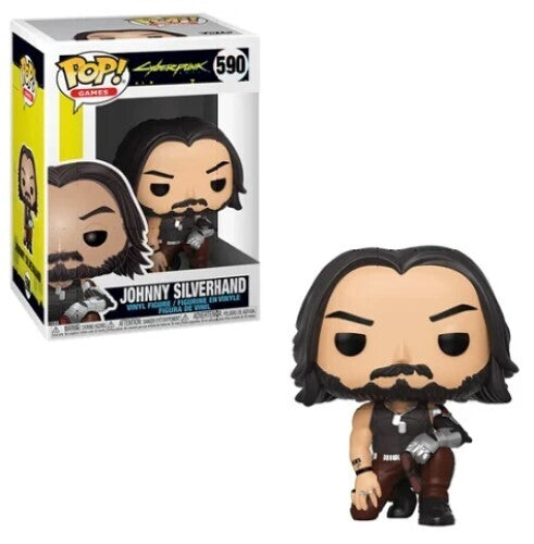 Funko POP! Games: Cyberpunk - Johnny Silverhand (Damaged Box) #590