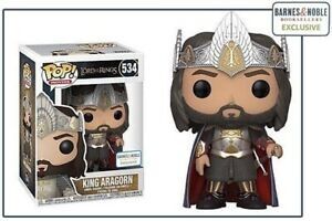 Funko POP! Movies: The Lord of The Rings - King Aragorn (B&N) #534