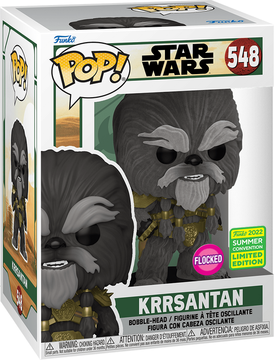 Funko POP! Star Wars - Krrsantan (Flocked)(2022 Summer Convention) #548