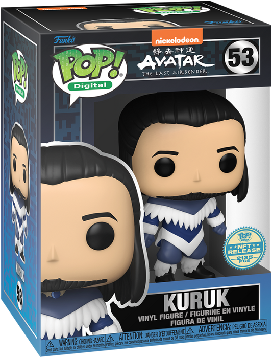 Funko POP! Digital: Avatar The Last Airbender - Kuruk (NFT Release)(2125 PCS) #53