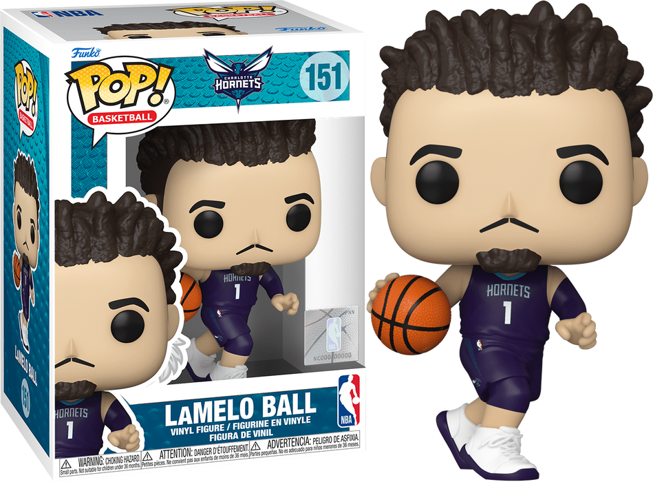 Funko POP! Basketball: Charlotte Hornets - Lamelo Ball #151