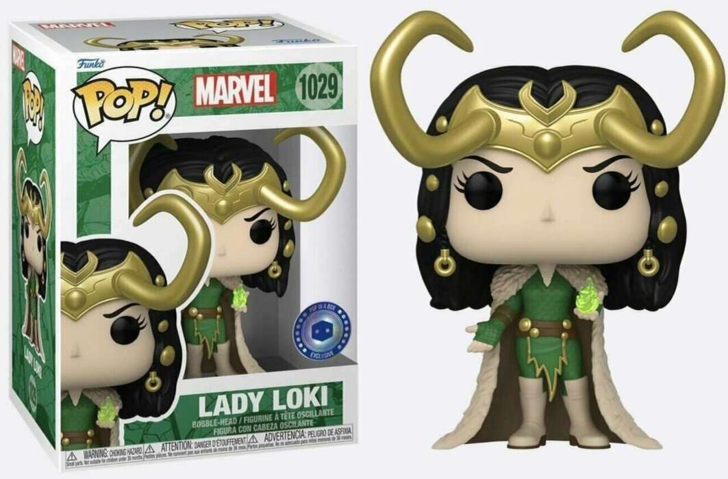 Funko POP! Marvel - Lady Loki (Pop In A Box)(Damaged Box) #1029