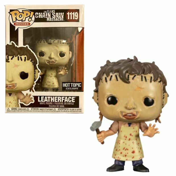 Funko POP! Movies: The Texas Chainsaw Massacre - Leatherface (Hot Topic)(Damaged Box) #1119
