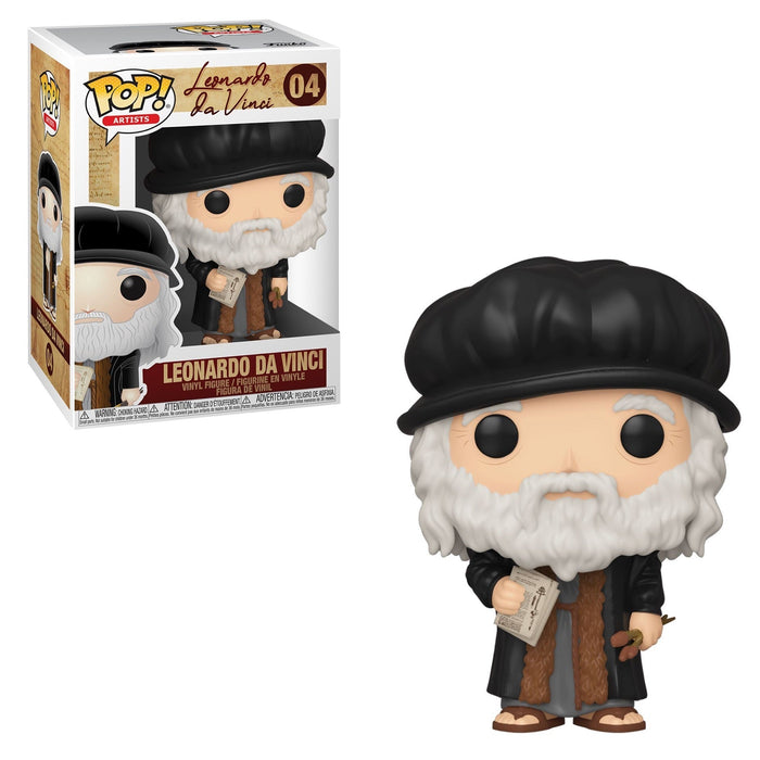 Funko POP! Artists: Leonardo Da Vinci (Damaged Box) #04