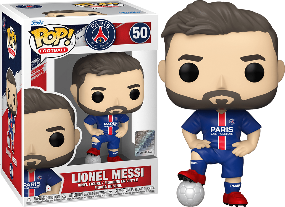 Funko POP! Football: Paris Saint Germain - Lionel Messi #50