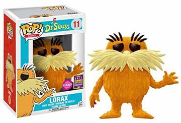 Funko POP! Books: Dr.Seuss - Lorax (Flocked)(2017 Summer Convention) #11