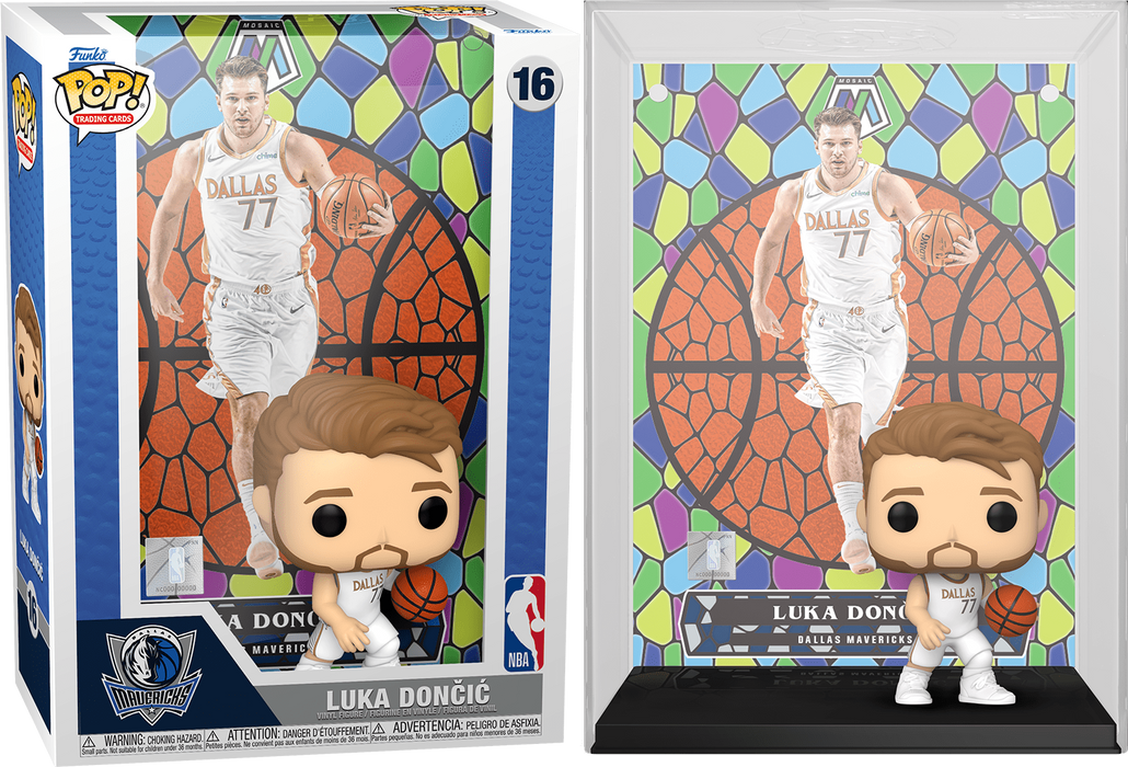Funko POP! Trading Cards: Mavericks - Luka Dončić[Mosaic]  #16