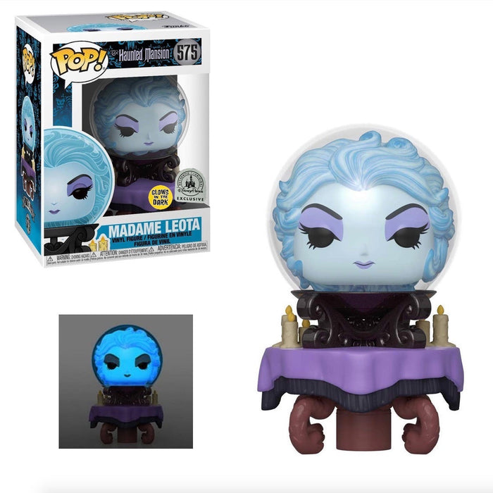 Funko Pop! Disney: Haunted Mansion - Madame Leota (Disney Exclusive)(GiTD)(Damaged Box) #575