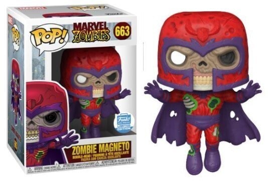 Funko POP! Marvel Zombies: Zombie Magneto (Funko)(Damaged Box) #663