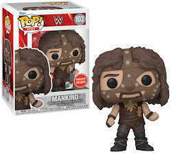Funko POP! WWE: Mankind (GameStop)(Damaged Box) #103