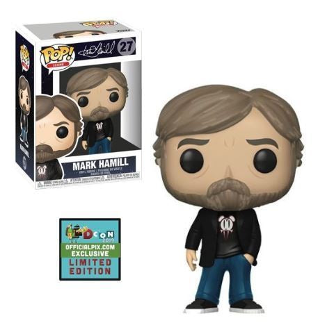 Funko POP! Icons: Mark Hamill (2019 Designercon)(Damaged Box) #27
