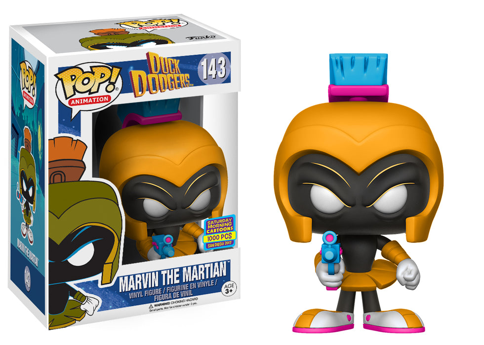 Funko POP! Animation: Duck Dodgers - Marvin the Martian (2017 SDCC)(Damaged Box) #143