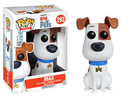 POP! Movies: The Secret Life Of Pets - Max (Damaged Box) #293