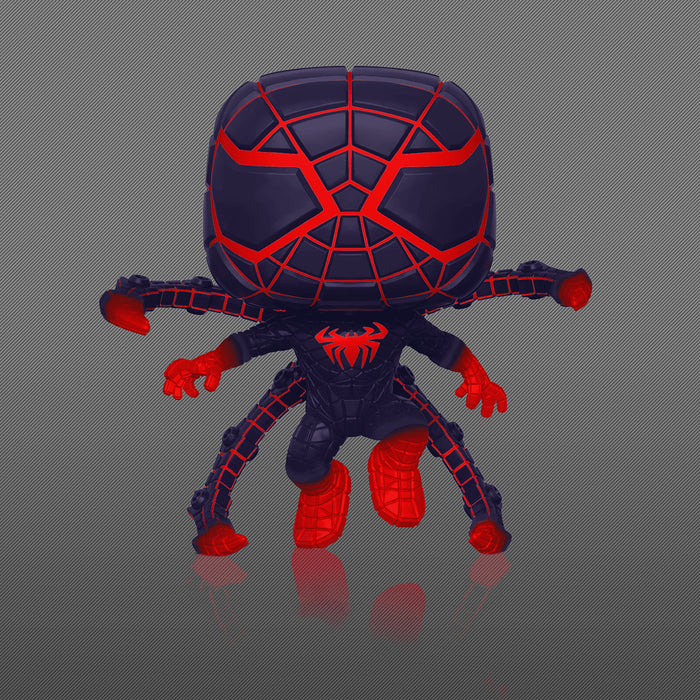 Funko POP! Marvel Game Verse: Spider-Man - Miles Morales (Programmable Suit Pose) (GiTD) (GameStop) [#840]