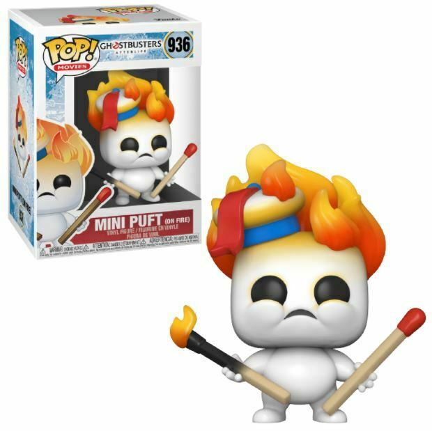 Funko POP! Movies: Ghostbusters Afterlife - Mini Puft [On Fire] #936