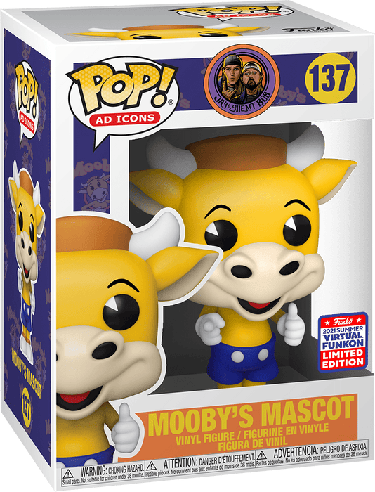 Funko POP! AD Icons: Jay & Silent Bob - Mooby's Mascot (2021 Summer Virtual Funkon) #137