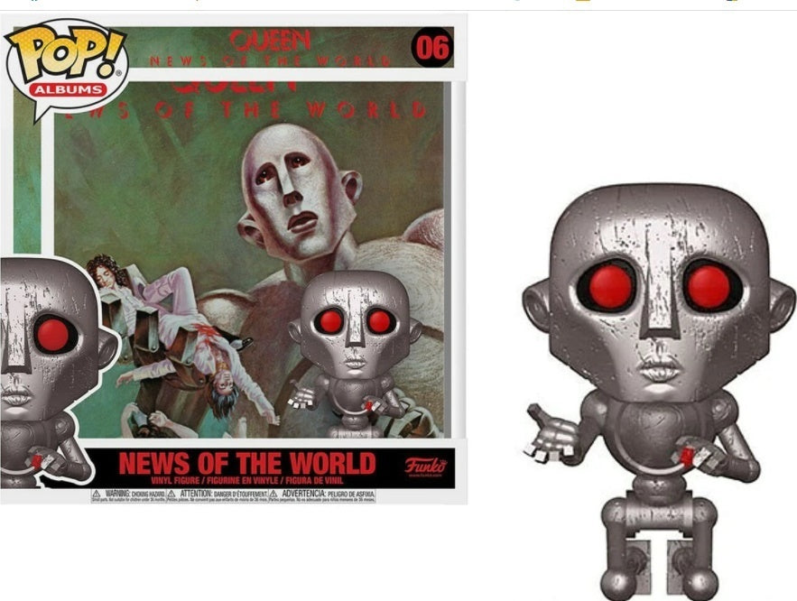 Funko POP! Albums: Queen - News Of The World #06