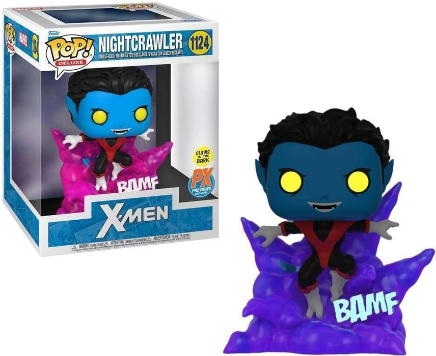 Funko POP! Deluxe: X-Men - Nightcrawler (GiTD)(PX Previews) #1124