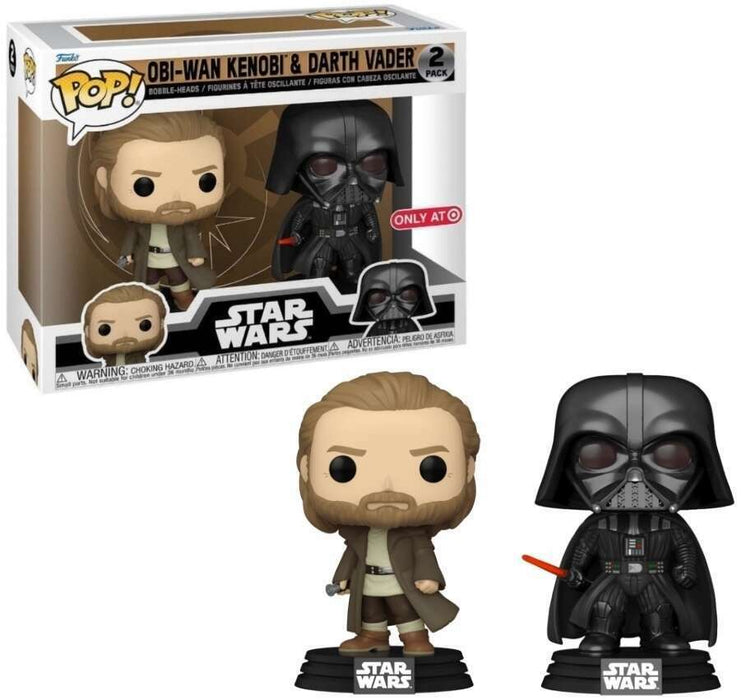 Funko POP! Star Wars: Obi-Wan Kenobi & Darth Vader (Target) [2-Pack]