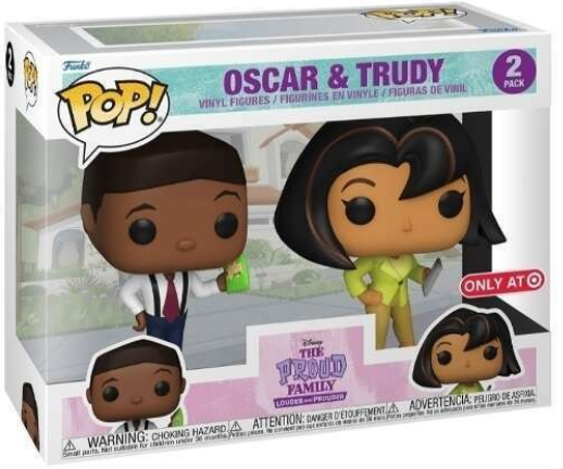 Funko POP! Disney: The Proud Family - Oscar & Trudy (Target) [2-Pack]