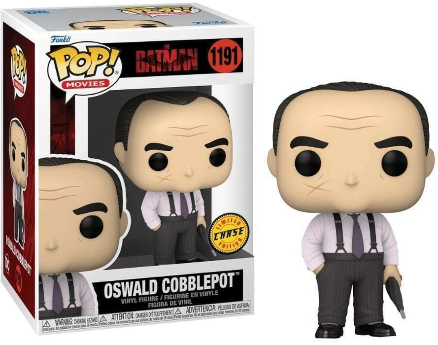 Funko POP! Movies: The Batman - Oswald Cobblepot (CHASE)(Damaged Box) #1191