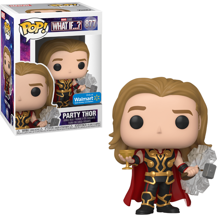 Funko POP!  Marvel: What If...? - Party Thor (Walmart) #877