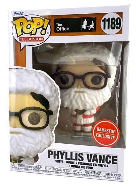 Funko POP! Television: The Office - Phyllis Vance (GameStop) #1189
