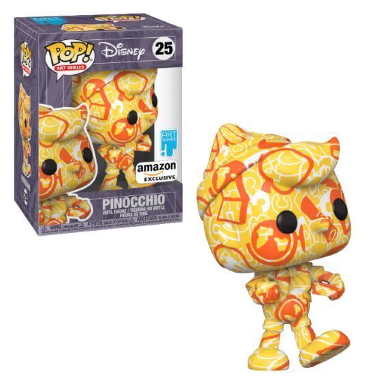 Funko POP! Art Series: Disney - Pinocchio (Amazon) (Damaged Box) (No Case)