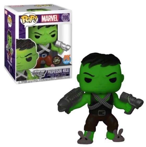 Funko POP! Marvel: Professor Hulk (Chase)(GiTD)(PX Previews) #705