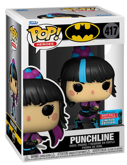 Funko POP! Heroes: Batman - Punchline (2021 Fall Convention) #417