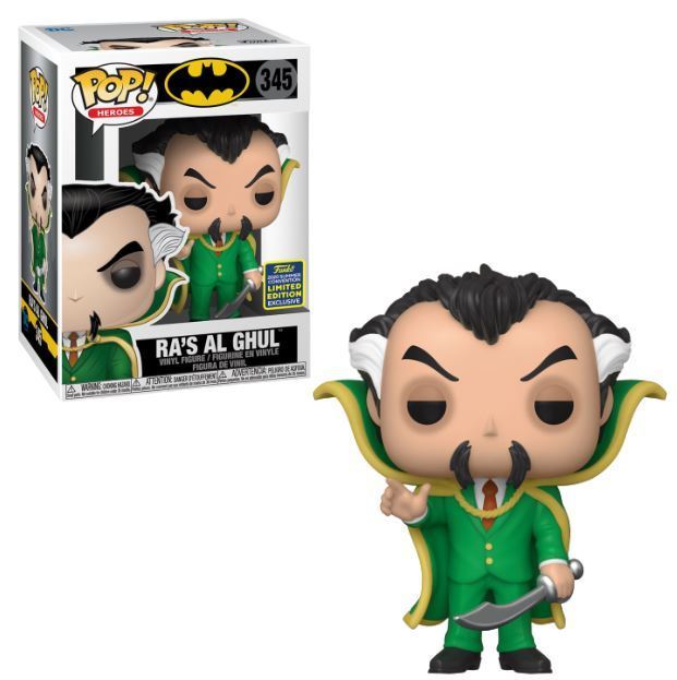 Funko POP! DC Super Heroes - Ra's Al Ghul (2020 Summer Convention)(Damaged Box) #345