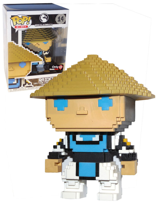 Funko POP! 8-Bit: Raiden (GameStop)(CHASE)(Damaged Box) #14