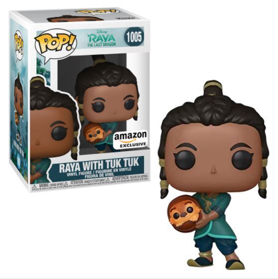 Funko POP! Disney: Raya & The Last Dragon - Raya w/ Tuk Tuk (Amazon) #1005