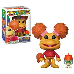 Funko POP! Television: Fraggle Rock 35 Years- Red w/ Doozer (Damaged Box) #519