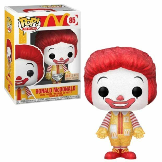 Funko POP! Ad Icons: McDonald's - Ronald McDonald (Diamond)(BoxLunch)(Damaged Box) #85