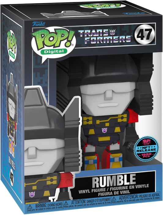 Funko POP! Digital: Transformers - Rumble (NFT Release)(1550 PCS) #47